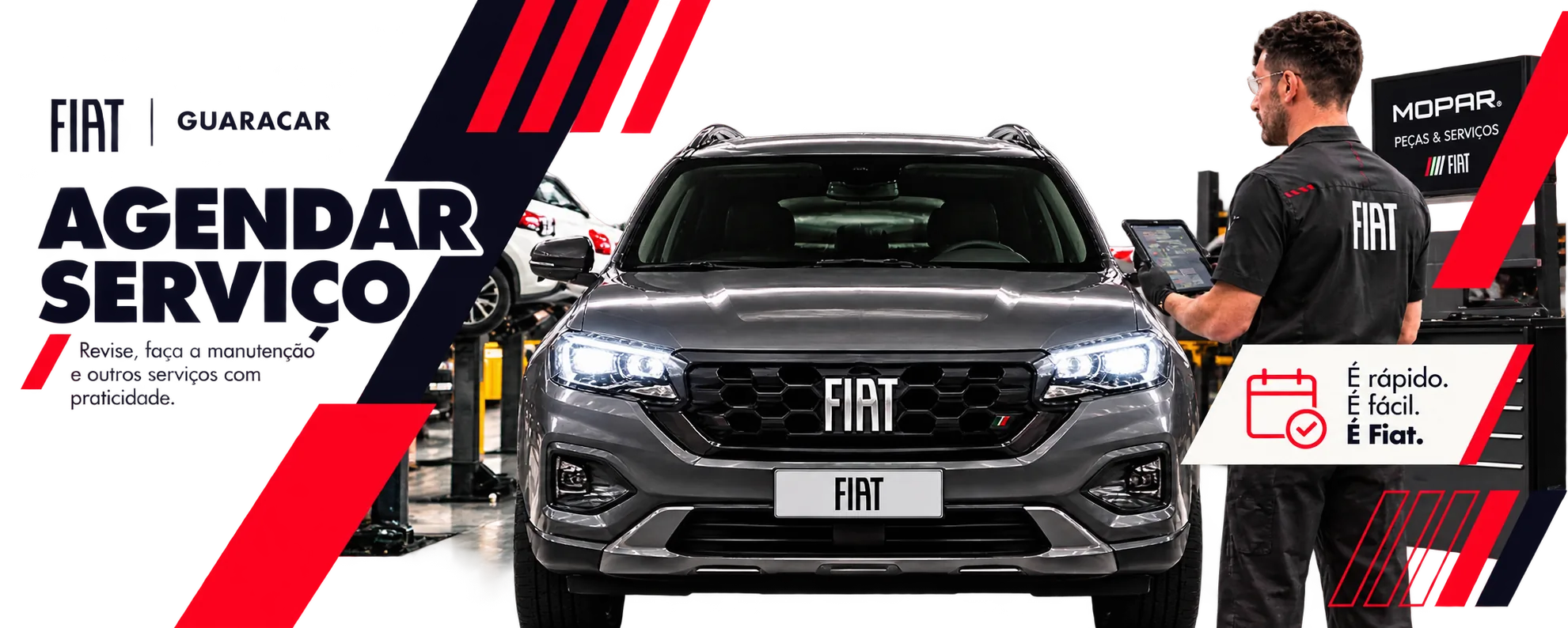 Agendar serviços Fiat Guaracar